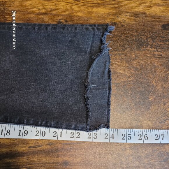 Madewell Jeans 26 S Cali Denim Bootcut Asymmetrical Hem Woodston Wash G9604 - Picture 11 of 14